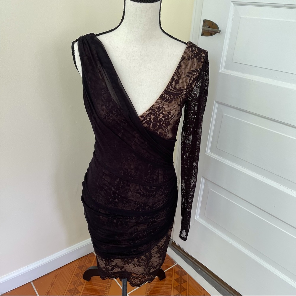 Zara one shoulder dress size M